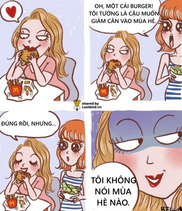 Loạt truyện tranh hài hước khiến hội chị em đồng cảm sâu sắc Loạt truyện tranh hài hước khiến hội chị em đồng cảm sâu sắc