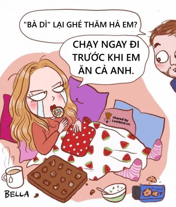 Loạt truyện tranh hài hước khiến hội chị em đồng cảm sâu sắc Loạt truyện tranh hài hước khiến hội chị em đồng cảm sâu sắc