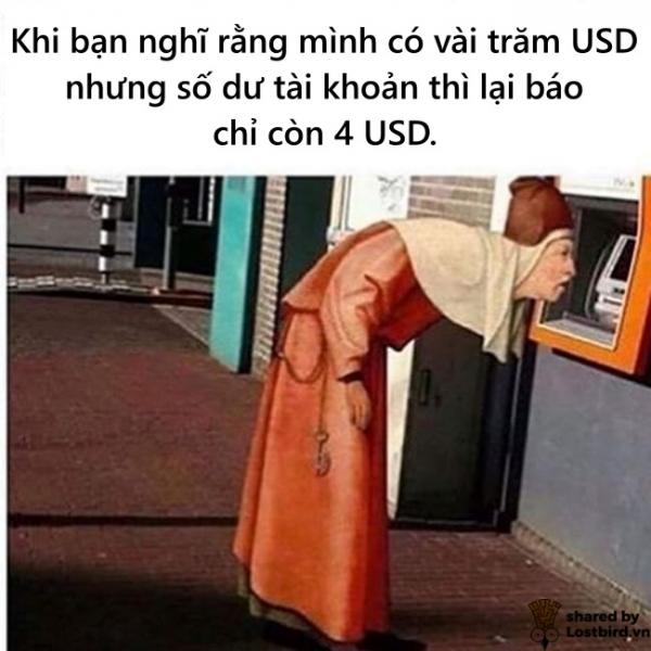 Loạt meme dành cho những ai chi tiêu nhiều hơn số tiền kiếm được, lại bảo chẳng đúng đi! Loạt meme dành cho những ai chi tiêu nhiều hơn số tiền kiếm được, lại bảo chẳng đúng đi!