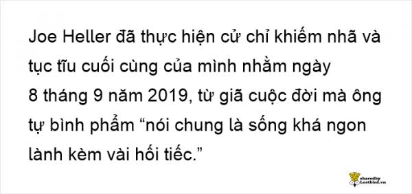 Dân mạng cảm động với cáo phó hài hước con gái viết cho cha - là người tốt ắt sẽ được nhớ mãi Dân mạng cảm động với cáo phó hài hước con gái viết cho cha - là người tốt ắt sẽ được nhớ mãi