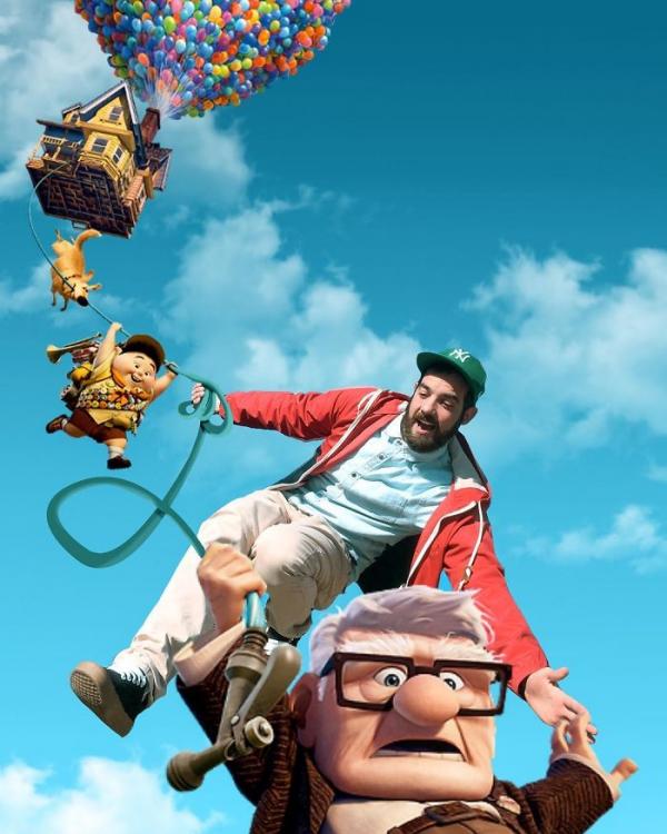 Anh chàng dùng Photoshop để đi chơi cùng với những nhân vật hoạt hình Disney Anh chàng dùng Photoshop để đi chơi cùng với những nhân vật hoạt hình Disney
