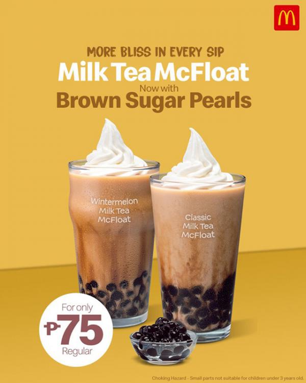 McDonald's Philippines ra mắt trà sữa trân châu khiến cả nước xếp hàng muốn nếm thử McDonald's Philippines ra mắt trà sữa trân châu khiến cả nước xếp hàng muốn nếm thử