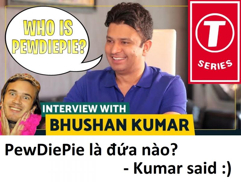 Tỷ phú Elon Musk hợp tác cùng PewDiePie chống lại đế chế T-Series của Ấn Độ Tỷ phú Elon Musk hợp tác cùng PewDiePie chống lại đế chế T-Series của Ấn Độ