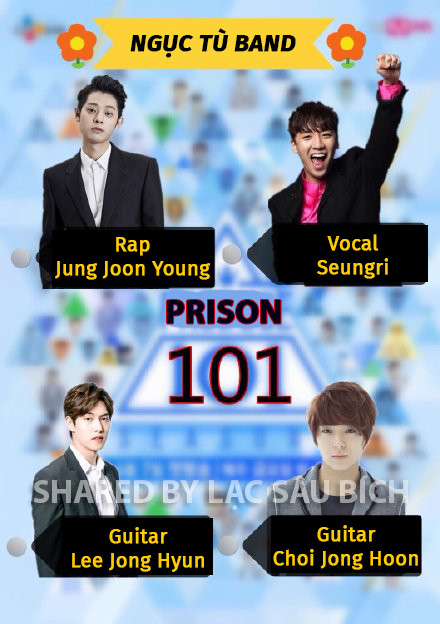 Từ scandal của dàn idol K-Pop, netizen chế ảnh và ca khúc chủ đề 'Produce 101' thành 'Prison 101' Từ scandal của dàn idol K-Pop, netizen chế ảnh và ca khúc chủ đề 'Produce 101' thành 'Prison 101'