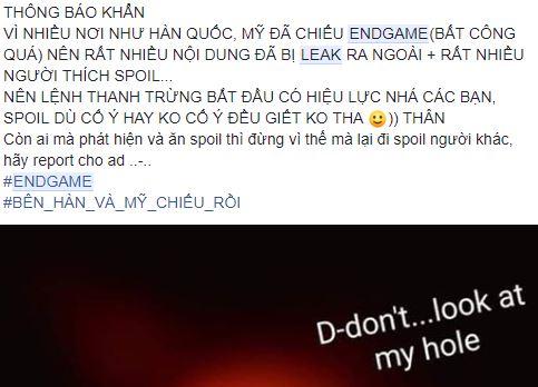 Cảnh báo: 'Avengers: Endgame' bị lộ clip và cốt truyện quan trọng Cảnh báo: 'Avengers: Endgame' bị lộ clip và cốt truyện quan trọng
