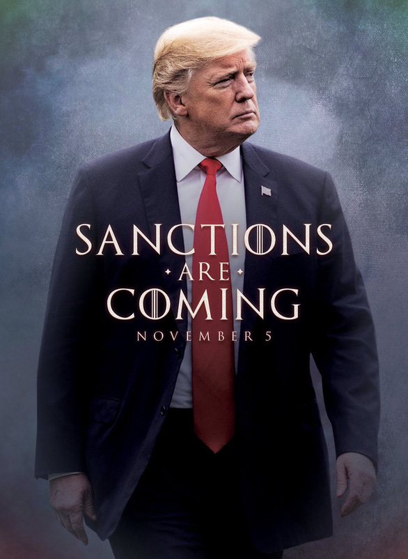 Tổng thống Trump chế ảnh phong cách 'Game of Thrones', đài HBO phát cáu Tổng thống Trump chế ảnh phong cách 'Game of Thrones', đài HBO phát cáu