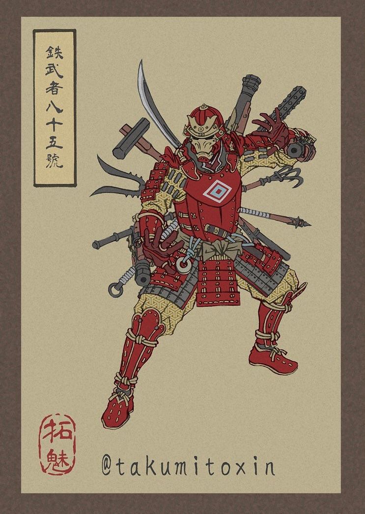 Lạ lẫm mà thân quen xem siêu anh hùng Avengers biến hóa theo phong cách ukiyo-e Lạ lẫm mà thân quen xem siêu anh hùng Avengers biến hóa theo phong cách ukiyo-e