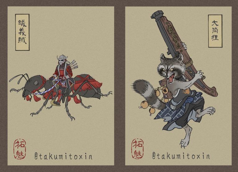 Lạ lẫm mà thân quen xem siêu anh hùng Avengers biến hóa theo phong cách ukiyo-e Lạ lẫm mà thân quen xem siêu anh hùng Avengers biến hóa theo phong cách ukiyo-e