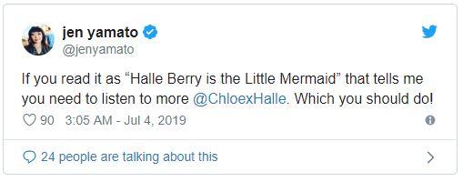 Disney gây tranh cãi khi chọn Halle Bailey da màu vào vai tiên cá Ariel da trắng tóc đỏ Disney gây tranh cãi khi chọn Halle Bailey da màu vào vai tiên cá Ariel da trắng tóc đỏ