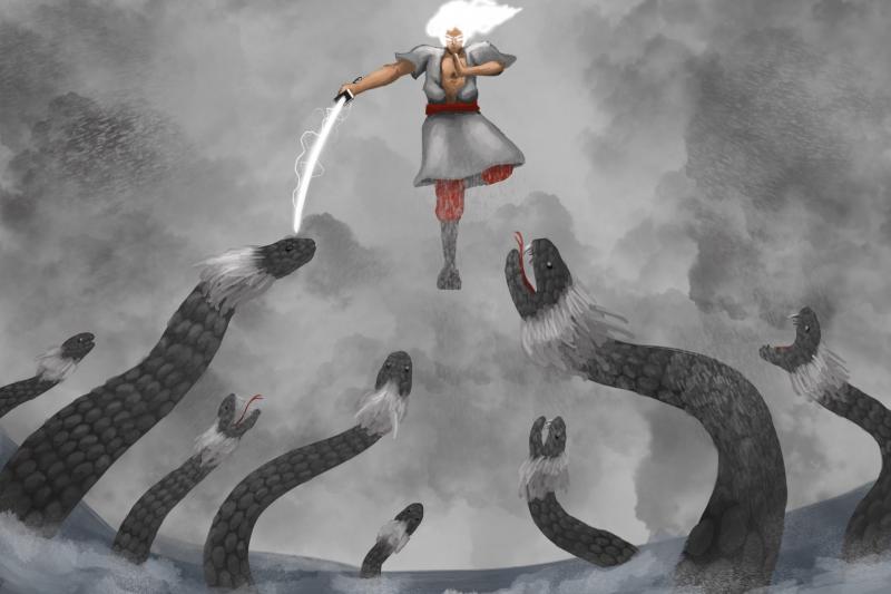 Thần thoại Nhật Bản (Kỳ 3): Đại chiến Yamata no Orochi, Susanoo cưới Kushinada Thần thoại Nhật Bản (Kỳ 3): Đại chiến Yamata no Orochi, Susanoo cưới Kushinada