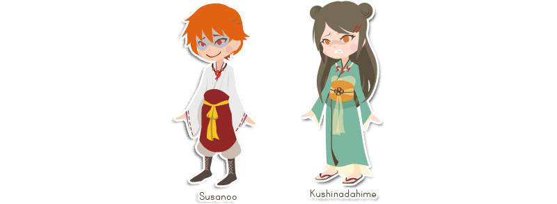 Thần thoại Nhật Bản (Kỳ 3): Đại chiến Yamata no Orochi, Susanoo cưới Kushinada Thần thoại Nhật Bản (Kỳ 3): Đại chiến Yamata no Orochi, Susanoo cưới Kushinada