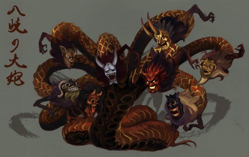 Thần thoại Nhật Bản (Kỳ 3): Đại chiến Yamata no Orochi, Susanoo cưới Kushinada Thần thoại Nhật Bản (Kỳ 3): Đại chiến Yamata no Orochi, Susanoo cưới Kushinada